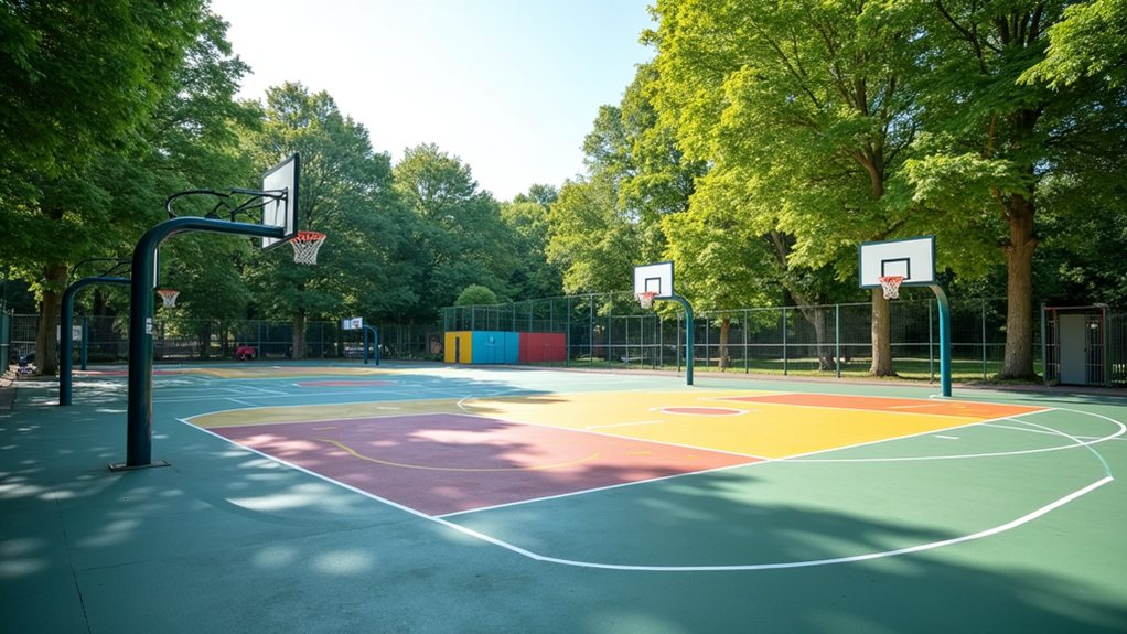 clapham common sports courts
