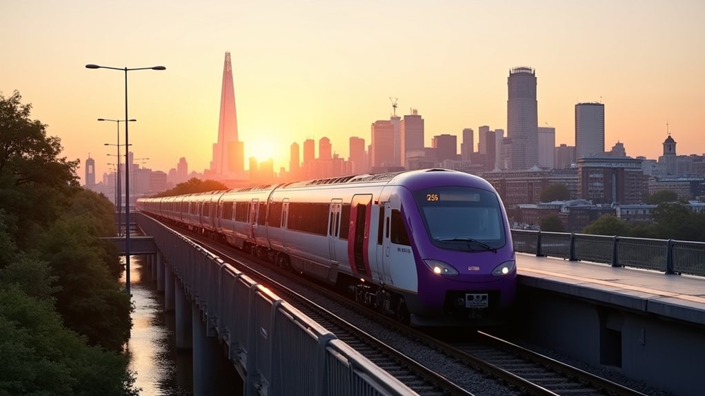 east west london railway service