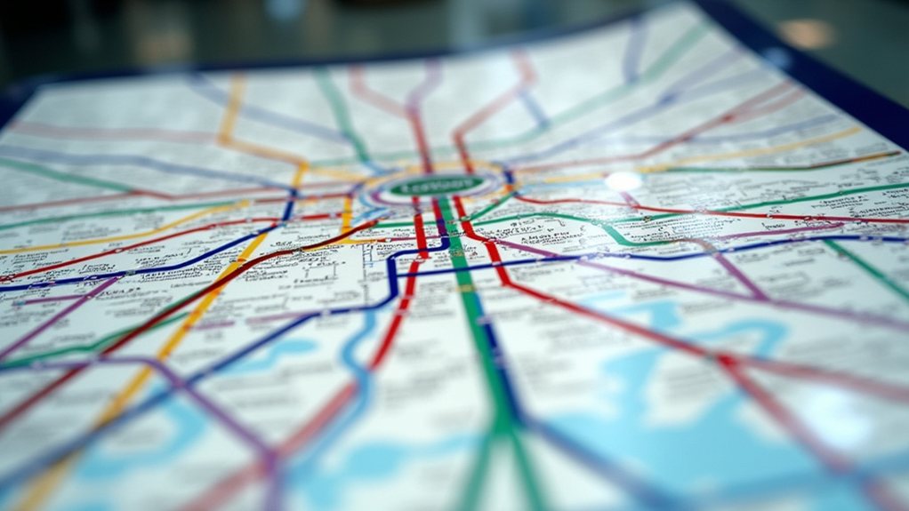 efficient london tube network