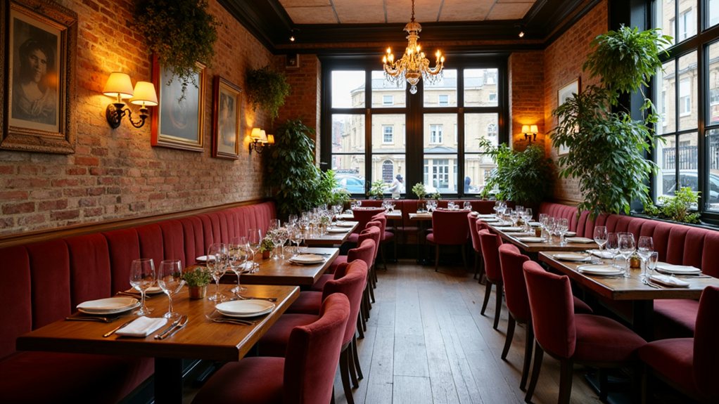 elegant dining ambiance creation