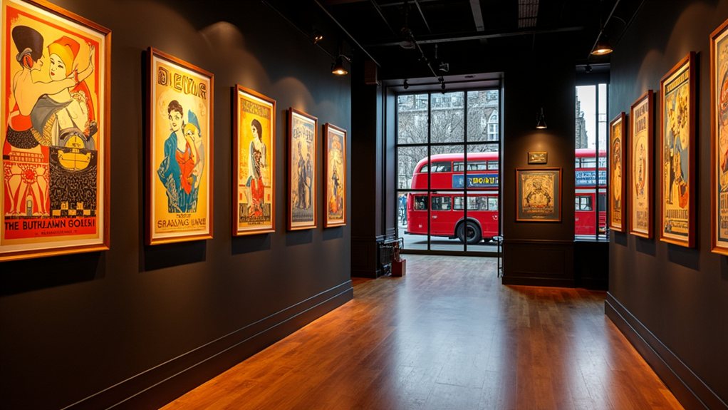 gatsby themed 1920s exhibition posters