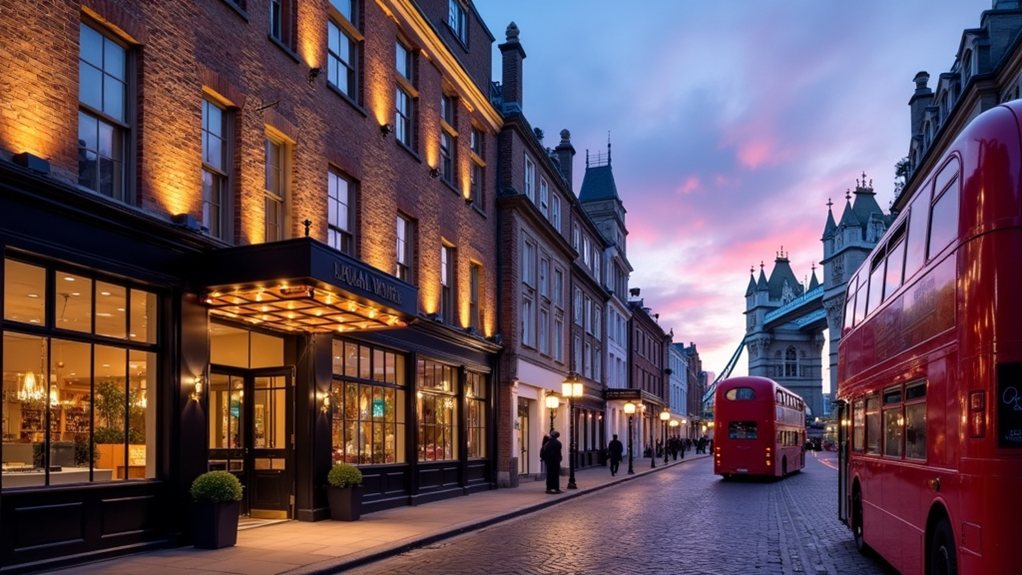 hotels near london attractions