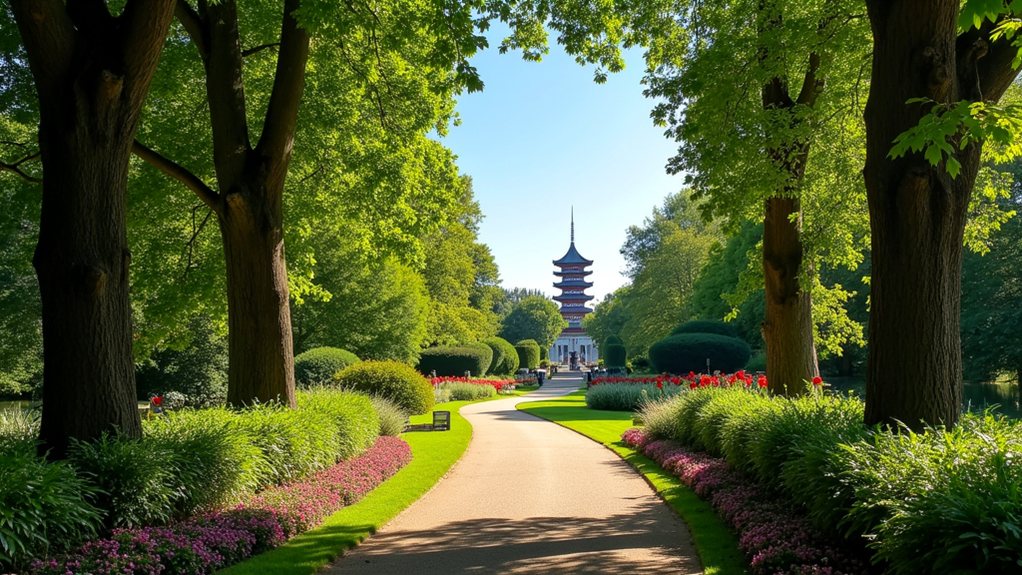 kew gardens walking trails