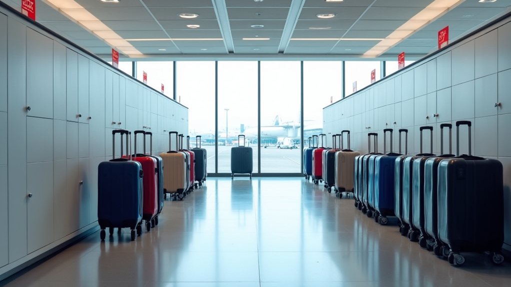 london airport luggage storage