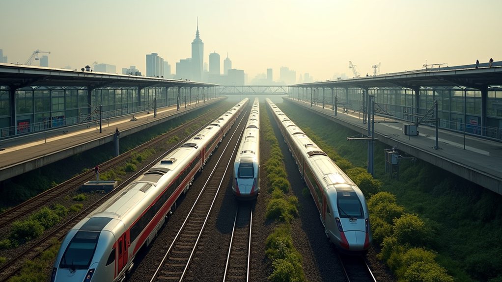 london airport train rankings