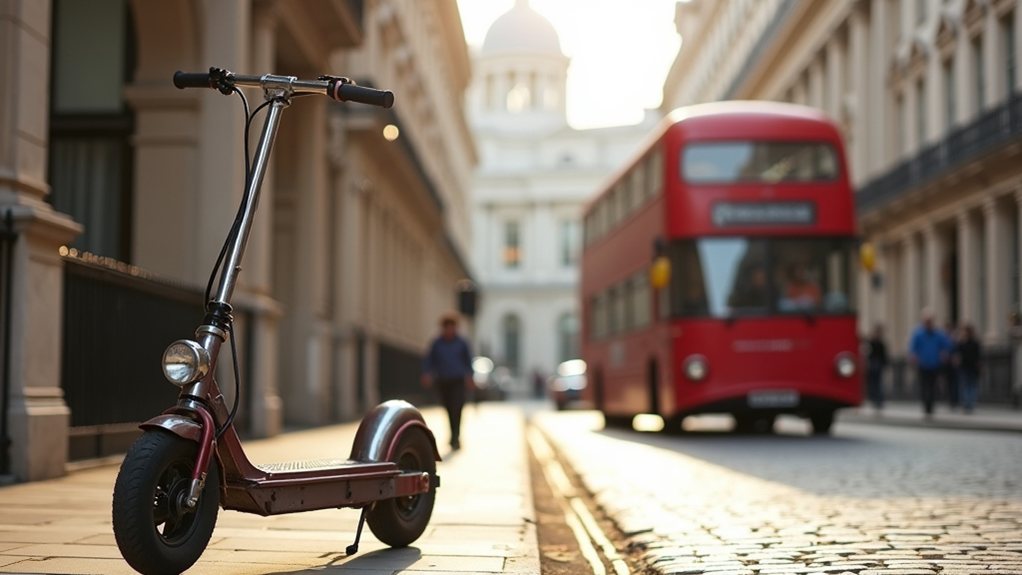 london s electric scooter history