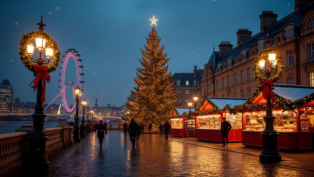 london s festive spirit shines