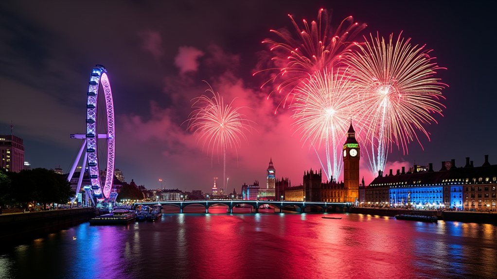london s lavish new year celebrations