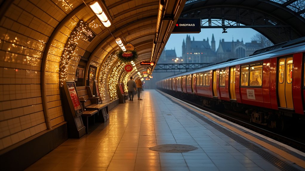 london underground christmas eve schedule