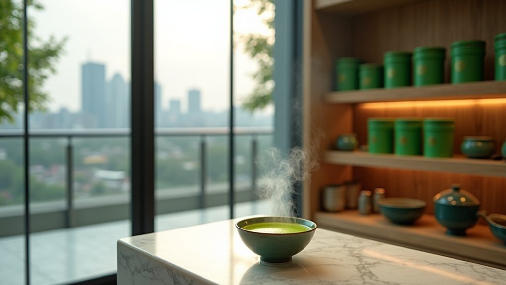 luxury korean matcha house