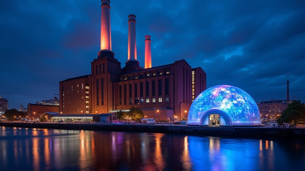 mobile planetarium at battersea
