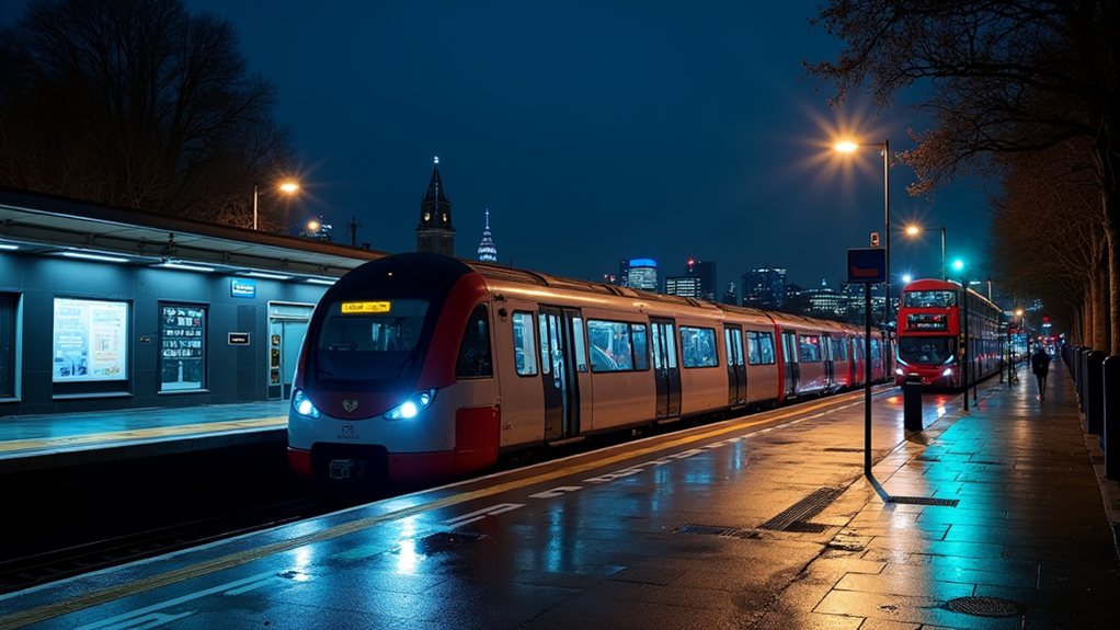 night transport options london