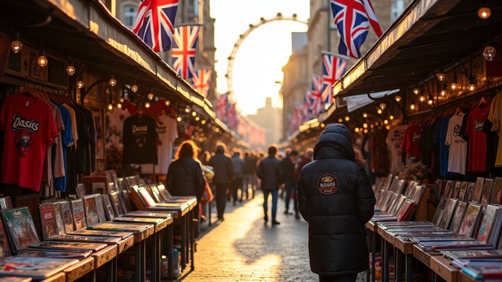 oasis live 25 merchandise event