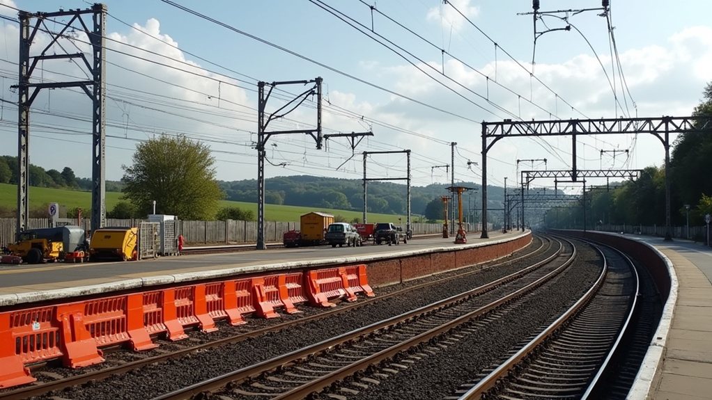 rail upgrades disrupt travel