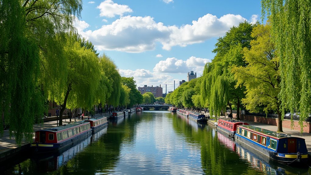 regents canal walking highlights