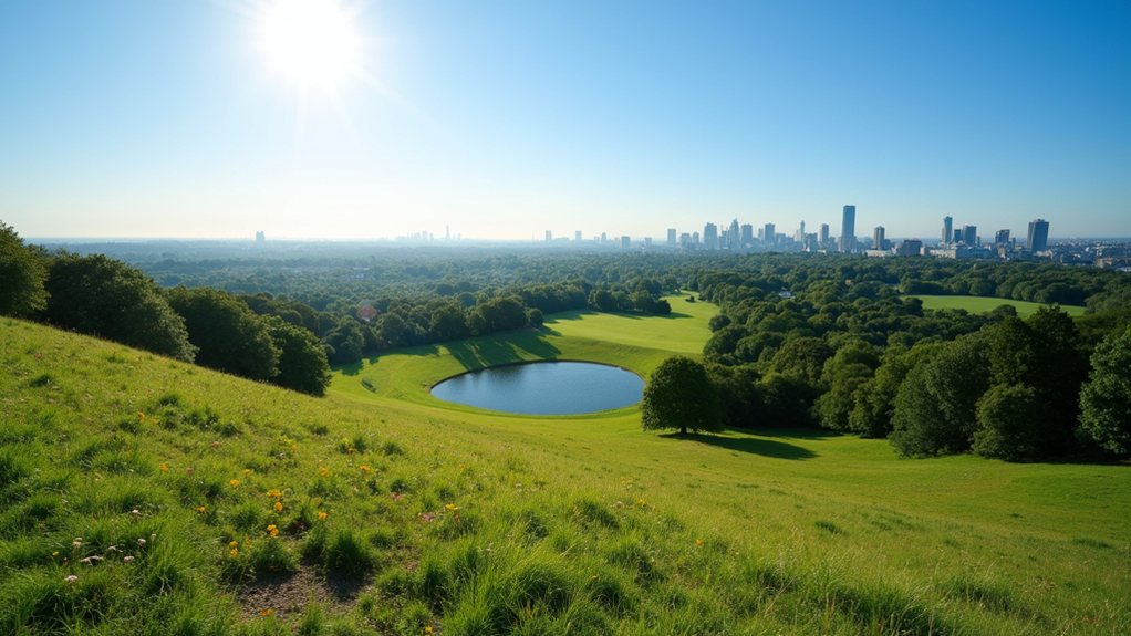 revitalizing walks and views