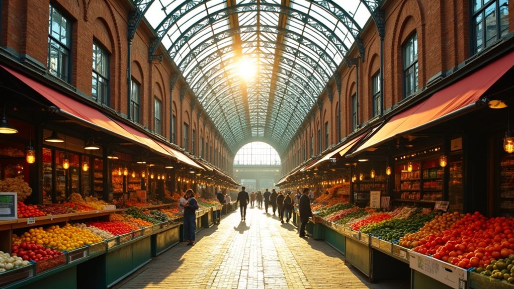 spitalfields market food and shops