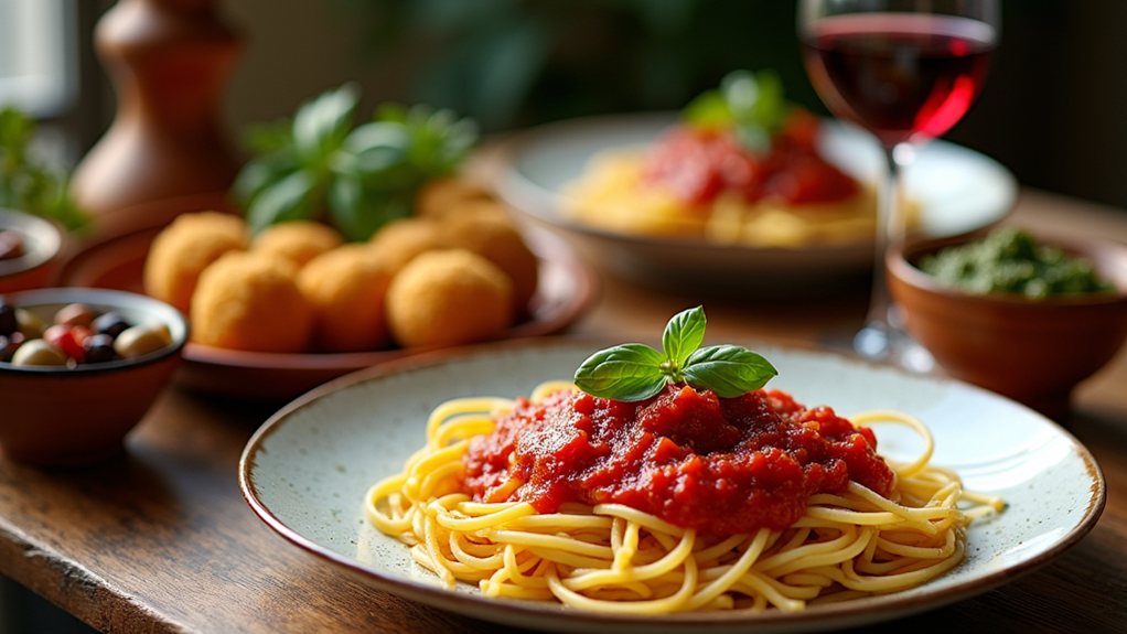 vibrant italian culinary experience