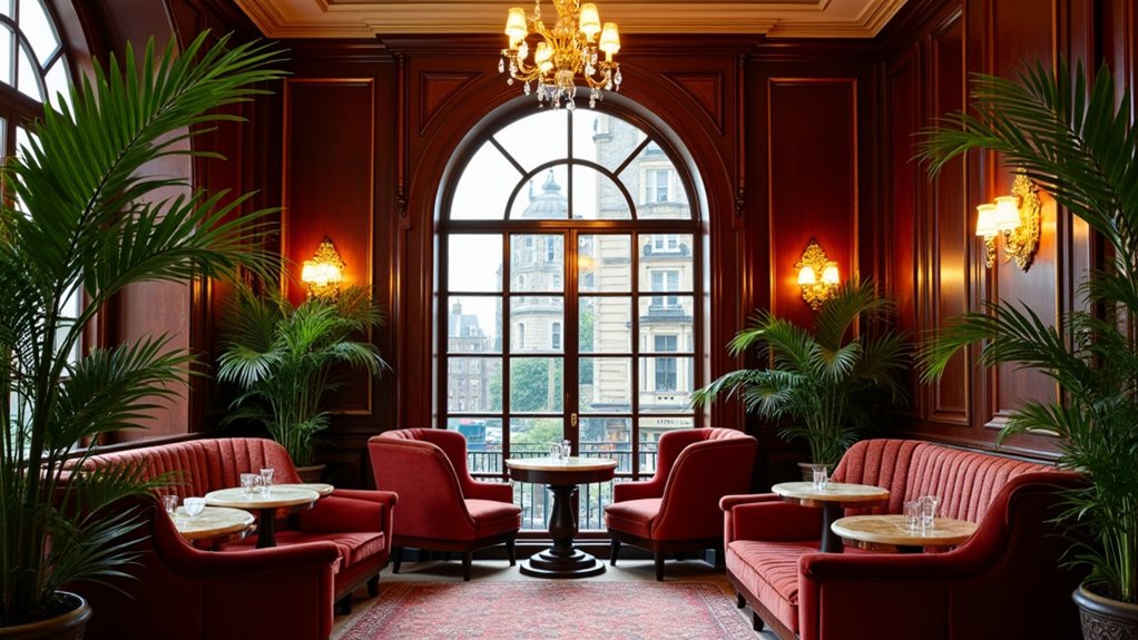 1920s inspired luxurious palm court