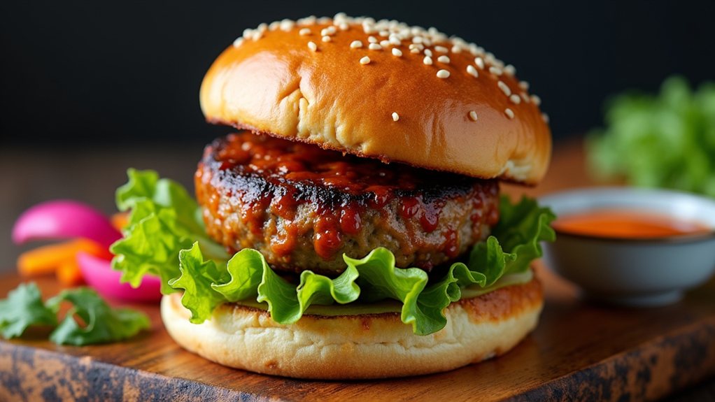 asian inspired burger revolution