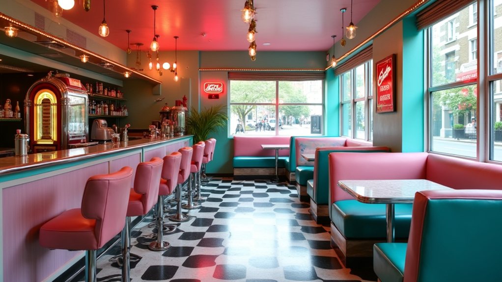 diner oasis with glamour