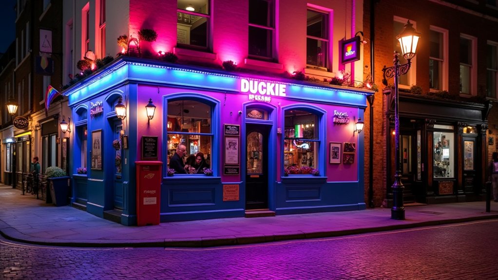 duckie returns to london