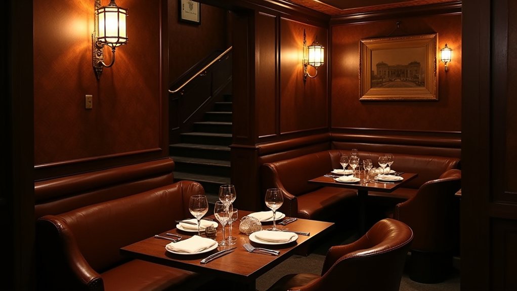 hidden upscale dining experience