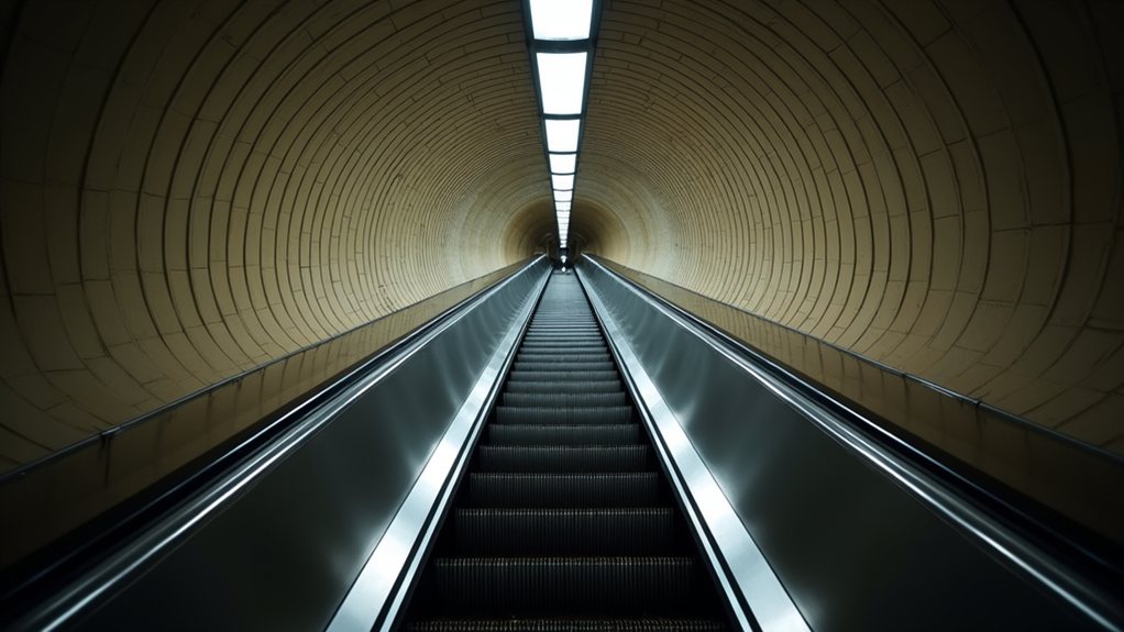 london s longest tube escalator