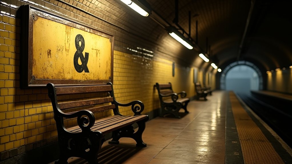 london station ampersand named