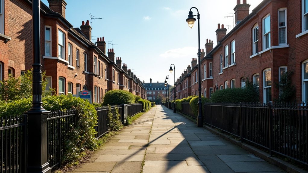 long walks between stations