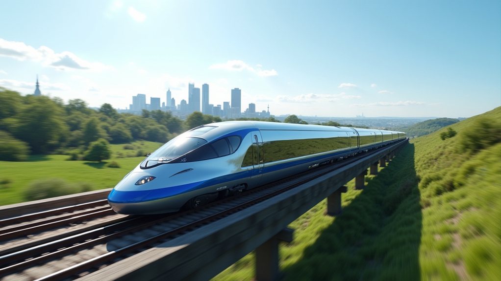 maglev trains rapid travel