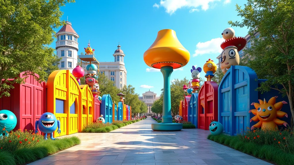 pixar attraction in wembley