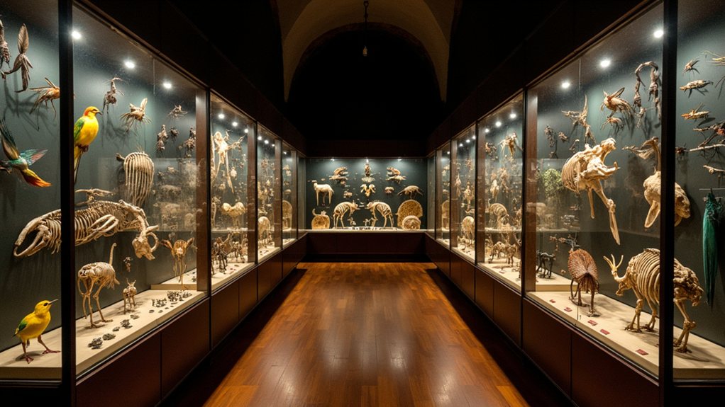 preserved animals museum exploration