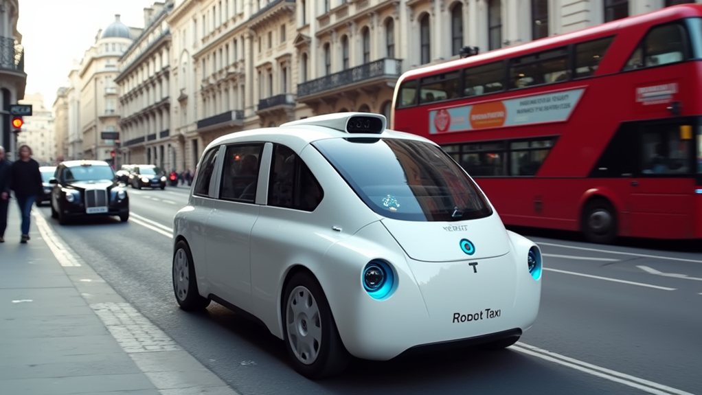 robotaxis launch in london