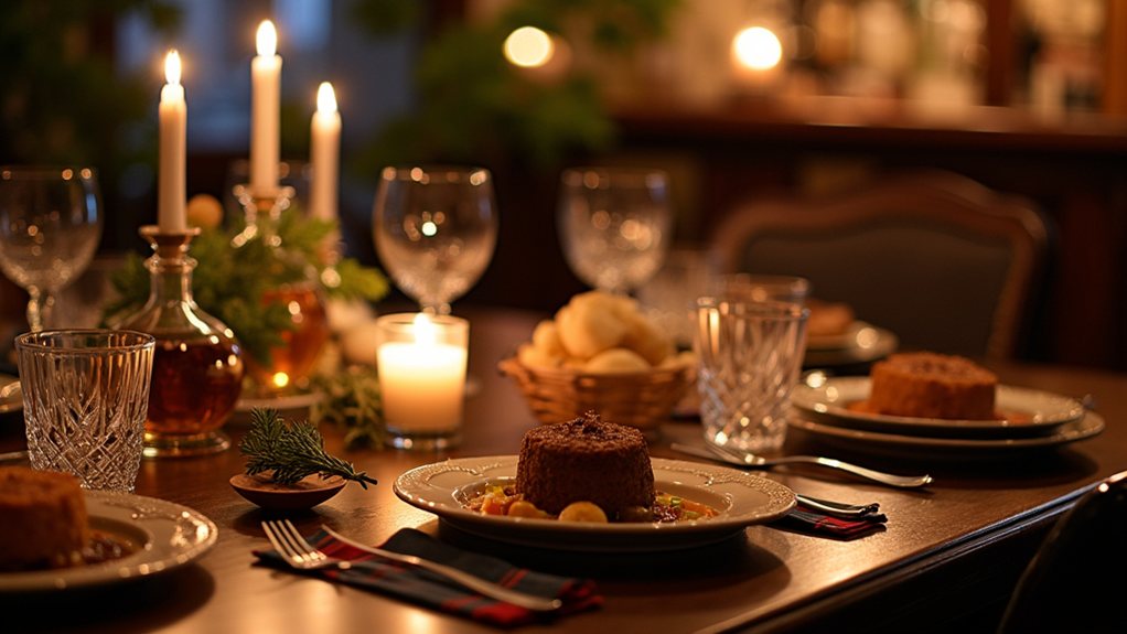 scottish food and whisky