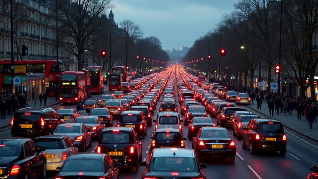 traffic congestion and strikes