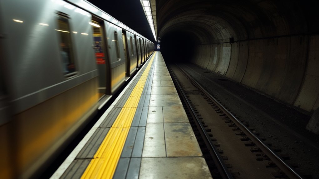 train platform safety hazard