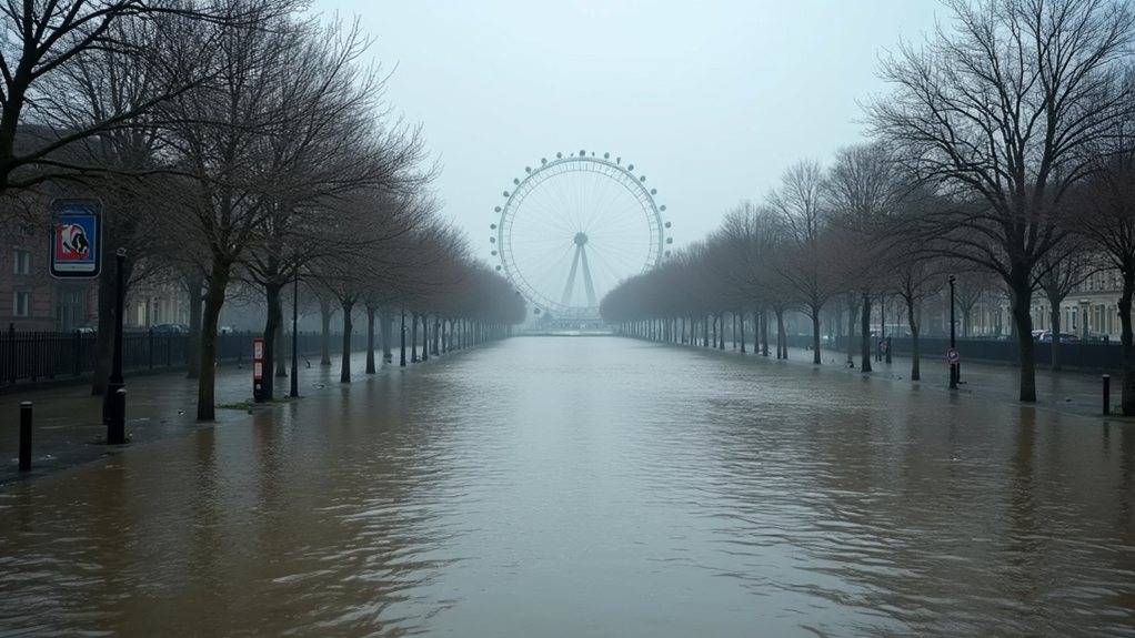flood alerts across london