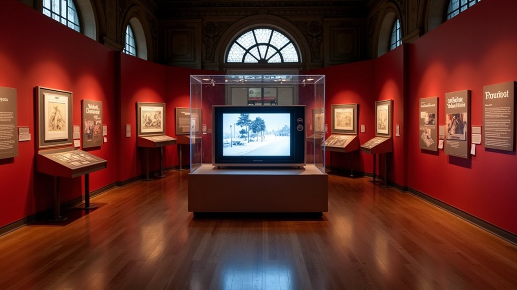 london museum video exhibit