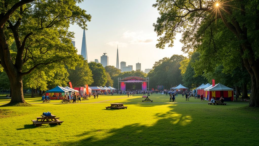 london parks music festivals