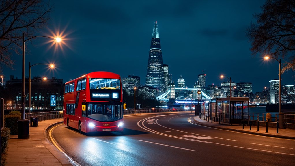 longest night bus route