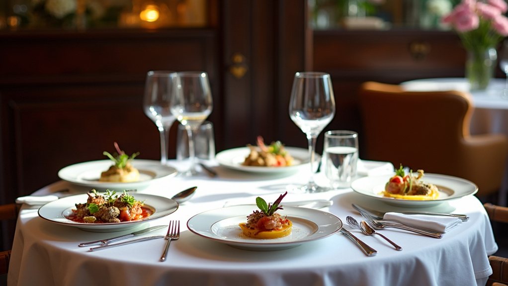 michelin dining experience london