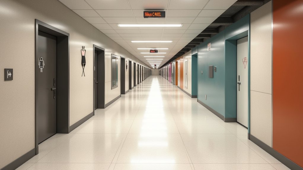 morden station gender neutral toilets