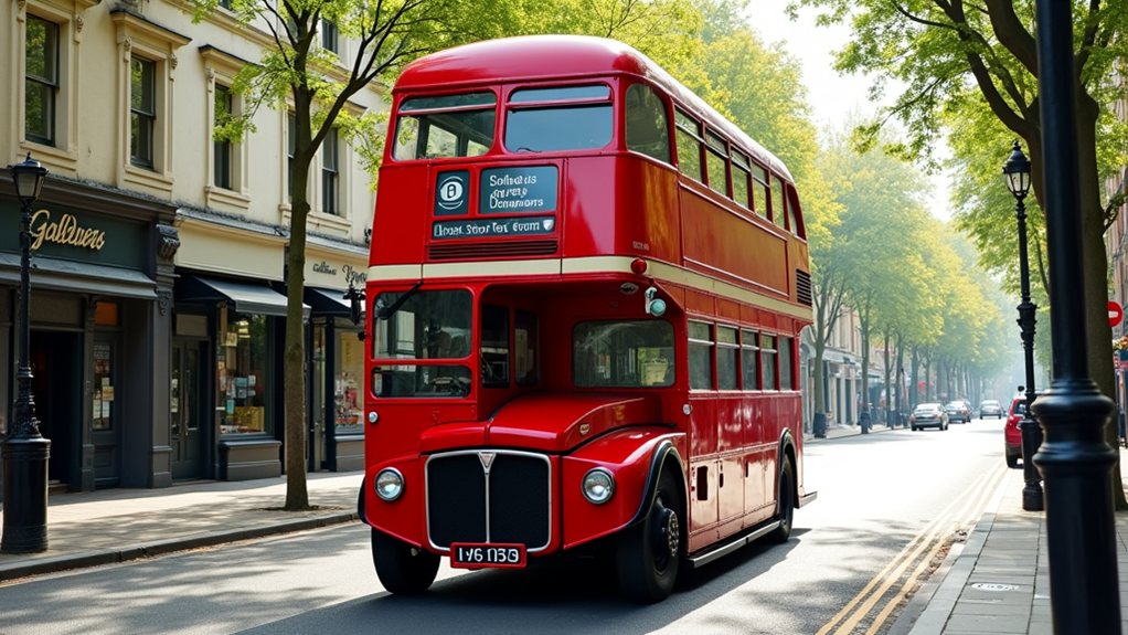 nostalgic london bus revival
