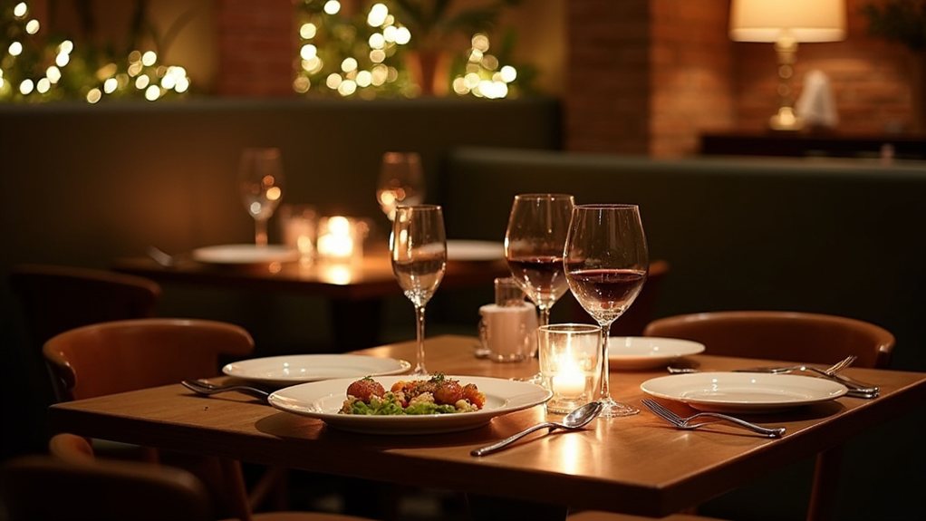 romantic dining in london