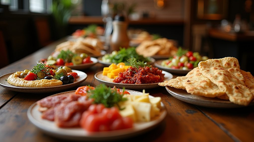 sharing plates for dining