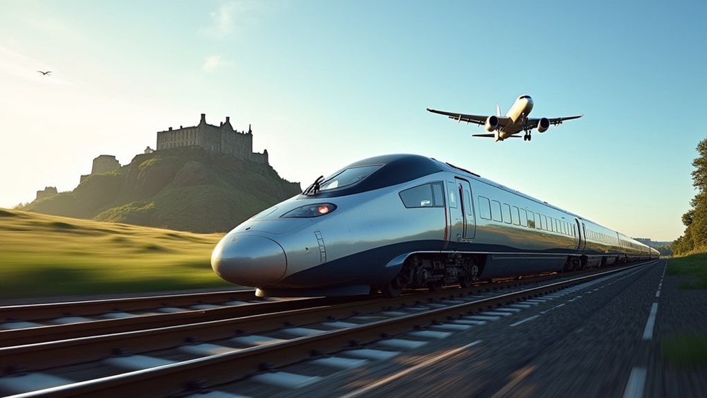 speed challenge edinburgh to london