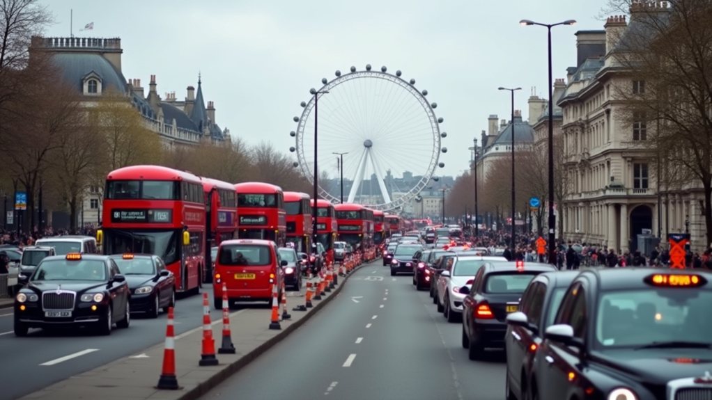 transport disruptions in london