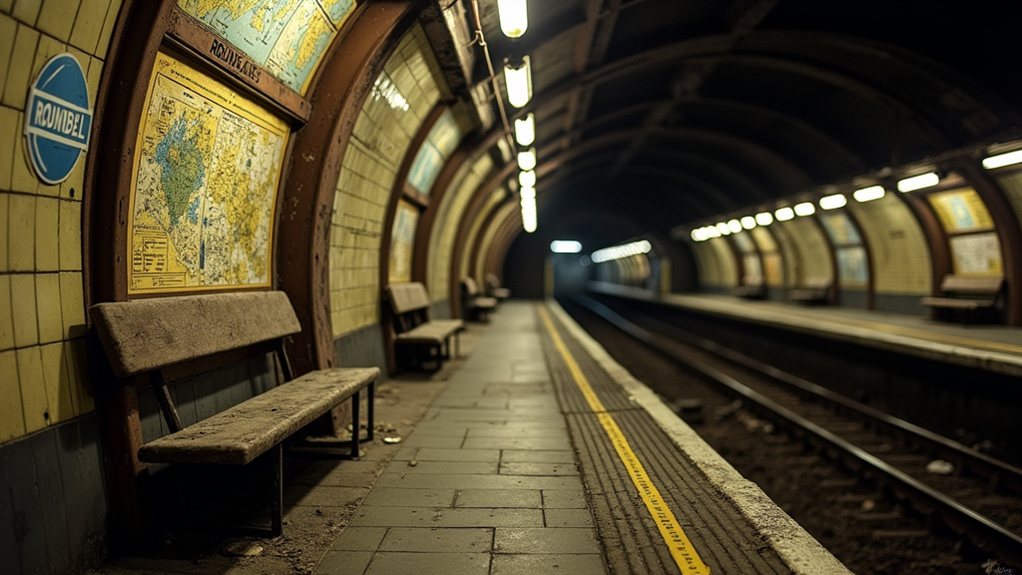 abandoned tube station preserved
