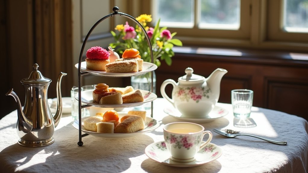 charming afternoon teas london